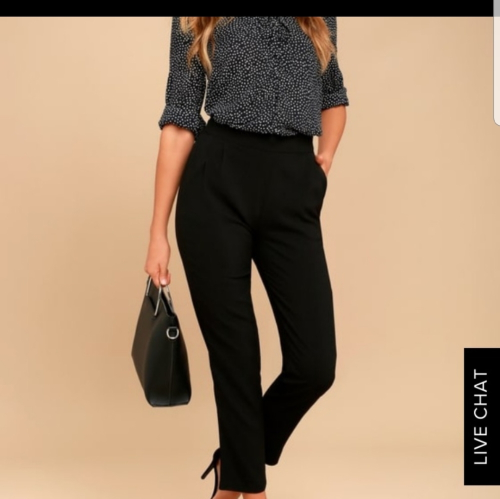 Lulu's Kick It Back Trousers